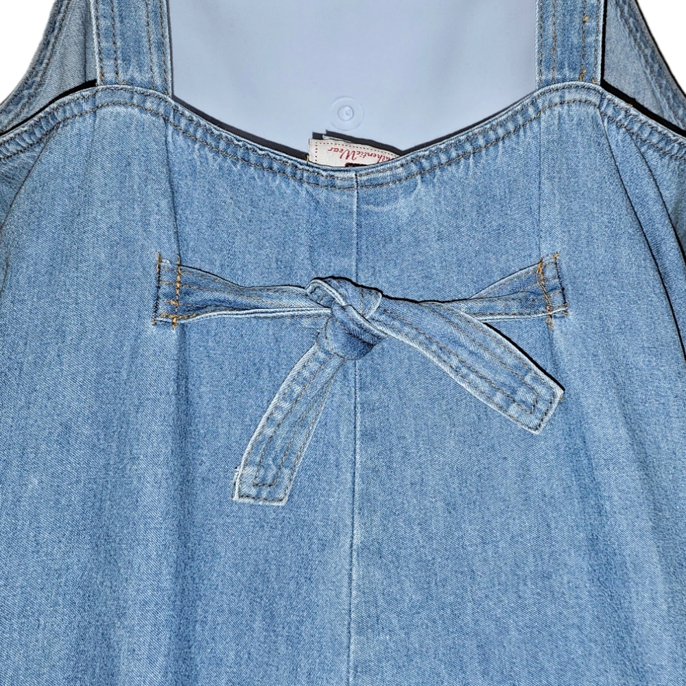 Faded Glory Y2K Denim Maxi Dress - Picture 4 of 5
